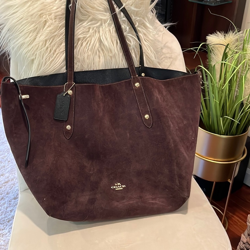 Reversible Coach Tote Bag✨